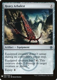 Heavy Arbalest, The List Reprints