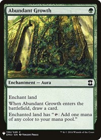 Abundant Growth, The List Reprints