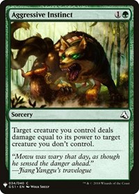 Aggressive Instinct, The List Reprints