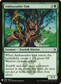 Ambassador Oak, The List Reprints