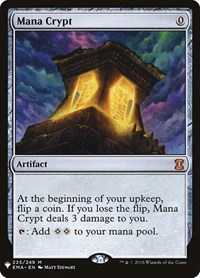 Mana Crypt, The List Reprints