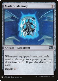 Mask of Memory, The List Reprints