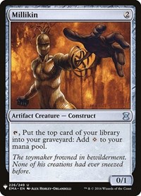 Millikin, The List Reprints
