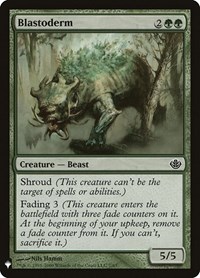 Blastoderm, The List Reprints