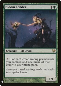 Bloom Tender, The List Reprints