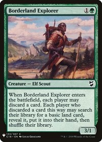 Borderland Explorer, The List Reprints