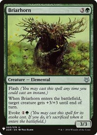 Briarhorn, The List Reprints