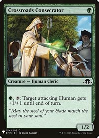Crossroads Consecrator, The List Reprints