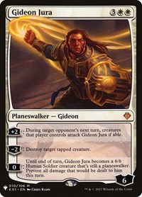 Gideon Jura, The List Reprints
