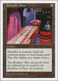 Ashnod's Altar, Fifth Edition