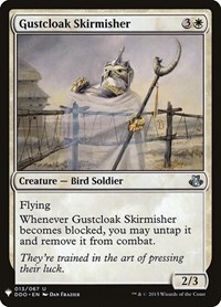 Gustcloak Skirmisher, The List Reprints