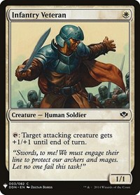 Infantry Veteran, The List Reprints