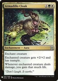 Armadillo Cloak, The List Reprints