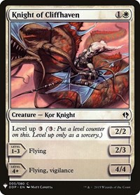 Knight of Cliffhaven, The List Reprints