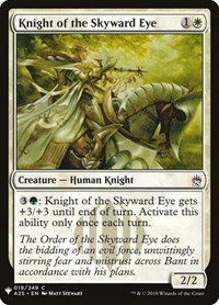 Knight of the Skyward Eye, The List Reprints