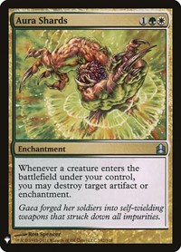 Aura Shards (CMD), The List Reprints