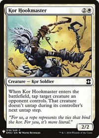 Kor Hookmaster, The List Reprints