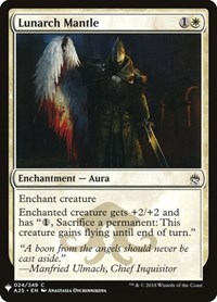 Lunarch Mantle, The List Reprints