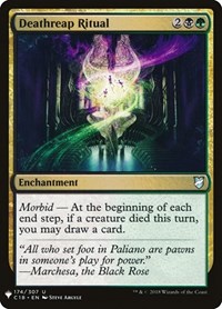 Deathreap Ritual, The List Reprints