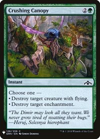 Crushing Canopy, The List Reprints