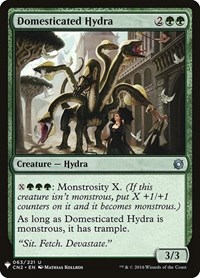 Domesticated Hydra, The List Reprints