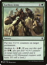 Earthen Arms, The List Reprints