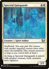 Spectral Gateguards, The List Reprints