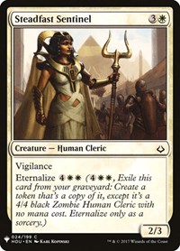 Steadfast Sentinel, The List Reprints