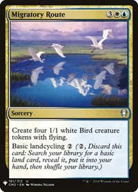 Migratory Route, The List Reprints
