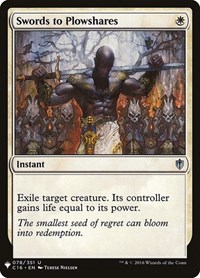 Swords to Plowshares (C16), The List Reprints