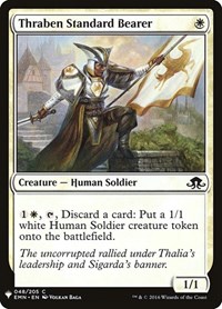 Thraben Standard Bearer, The List Reprints