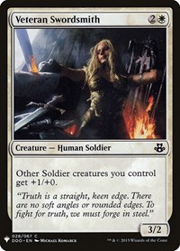 Veteran Swordsmith, The List Reprints