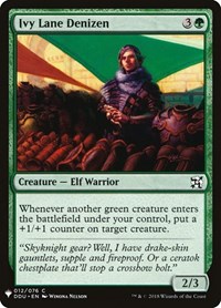 Ivy Lane Denizen, The List Reprints
