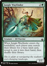 Jungle Wayfinder, The List Reprints