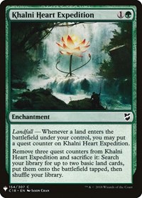 Khalni Heart Expedition, The List Reprints