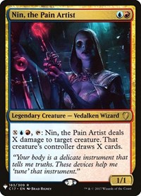 Nin, the Pain Artist, The List Reprints