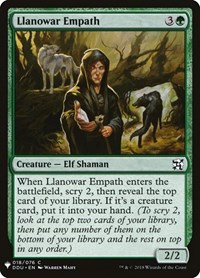 Llanowar Empath, The List Reprints