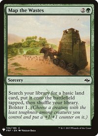 Map the Wastes, The List Reprints