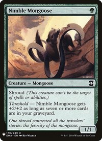 Nimble Mongoose, The List Reprints