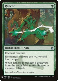 Rancor, The List Reprints