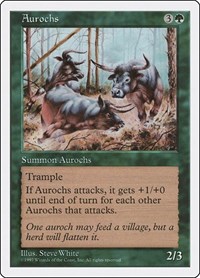 Aurochs, Fifth Edition
