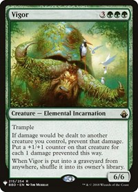 Vigor, The List Reprints