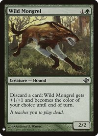 Wild Mongrel, The List Reprints