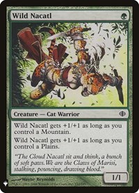 Wild Nacatl, The List Reprints