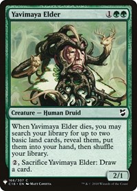 Yavimaya Elder, The List Reprints