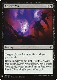 Absorb Vis, The List Reprints