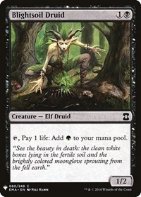 Blightsoil Druid, The List Reprints