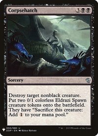 Corpsehatch, The List Reprints