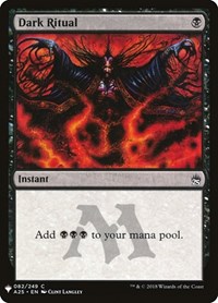 Dark Ritual (A25), The List Reprints