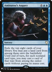 Aminatou's Augury, The List Reprints